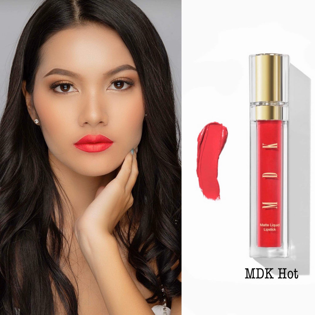 MDK matte liquid lipstick - HOT
