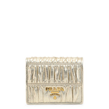 Afbeelding in Gallery-weergave laden, Prada gold flap wallet
